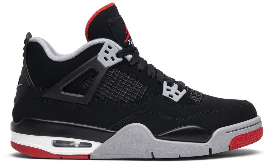 USED Jordan 4 Retro Bred (2019) (GS)
