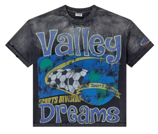 VALE FUTBALL BLACK TEE