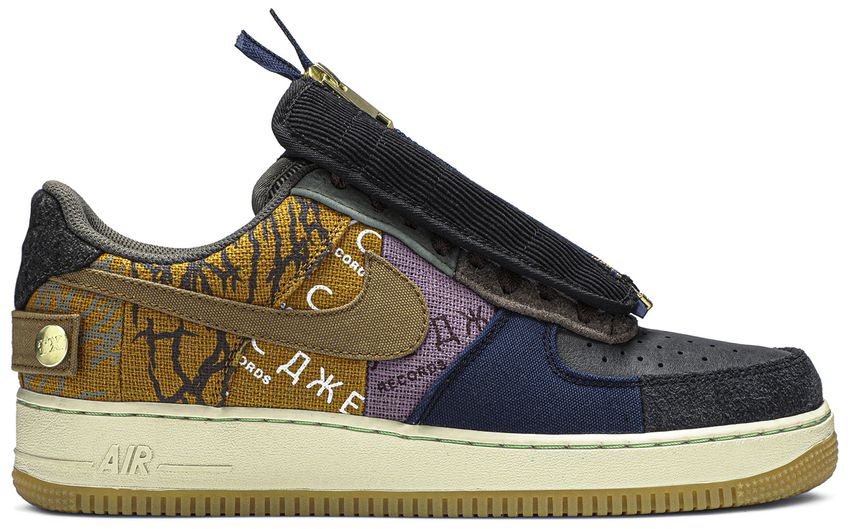 USED Nike Air Force 1 Low Travis Scott Cactus Jack