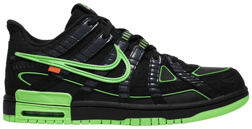 USED Nike Air Rubber Dunk Off-White Green Strike (No Box)