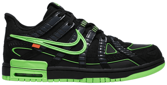 USED Nike Air Rubber Dunk Off-White Green Strike (No Box)