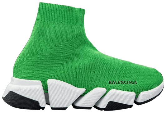 USED Balenciaga Speed 2.0 Sneaker 'Green' NO BOX