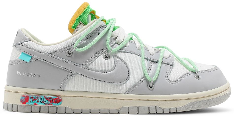 USED Nike Dunk Low Off-White Lot 7