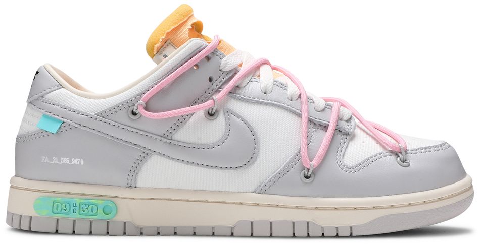 USED Nike Dunk Low Off-White Lot 9