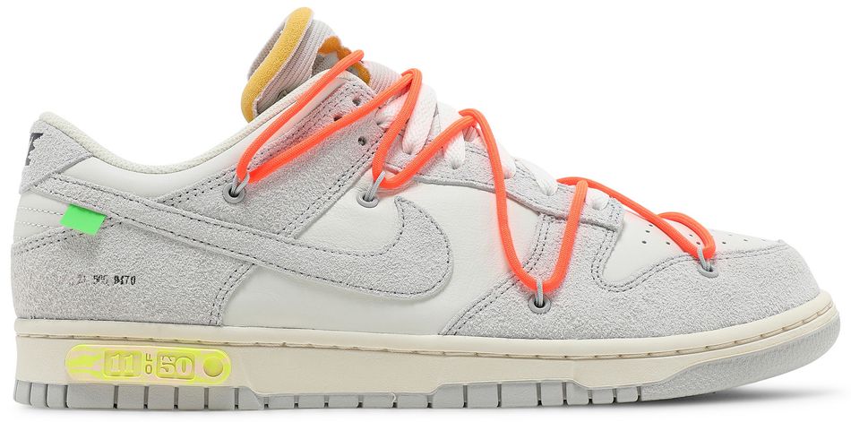 USED Nike Dunk Low Off-White Lot 11