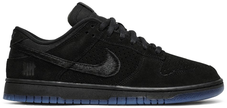 USED Nike Dunk Low SP Undefeated 5 On It Black