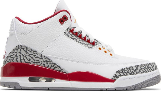 USED Jordan 3 Retro Cardinal Red
