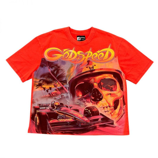 Godspeed Racer F1 Dreams Tee Red