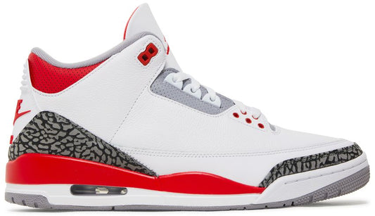 USED Jordan 3 Retro Fire Red (2022) (No Box)