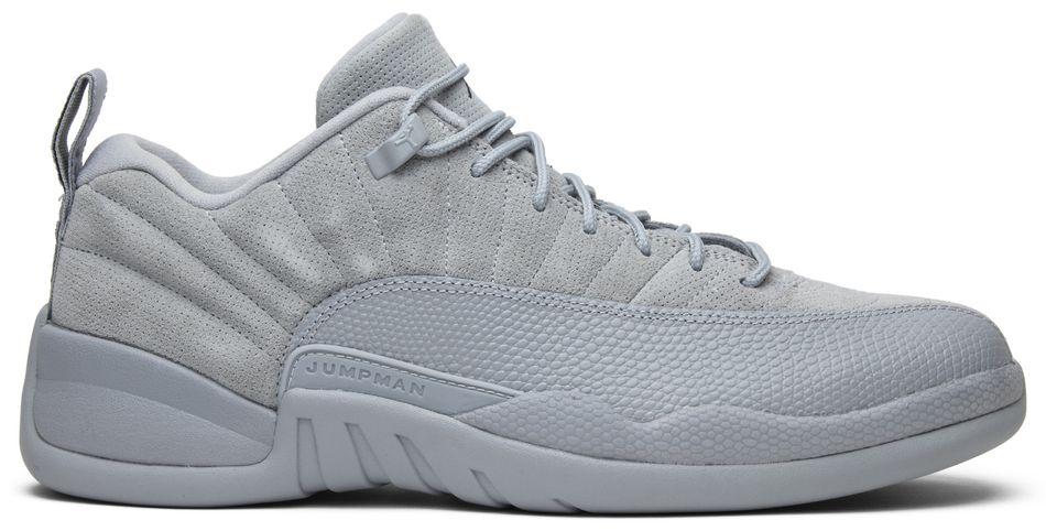 USED Jordan 12 Retro Low Wolf Grey