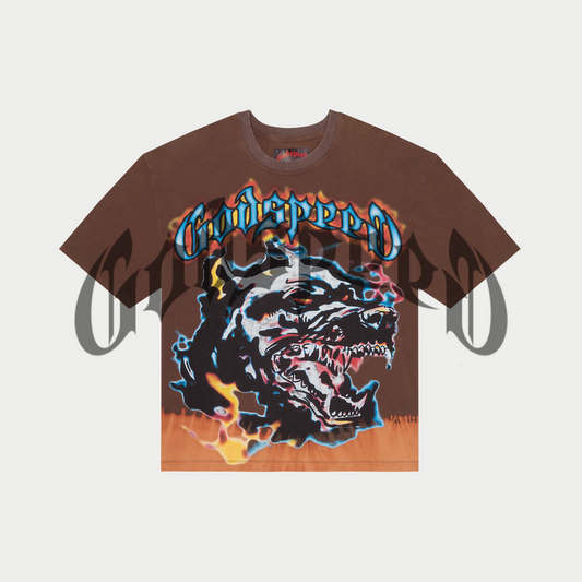 Godspeed Off The Leash Tee Mocha