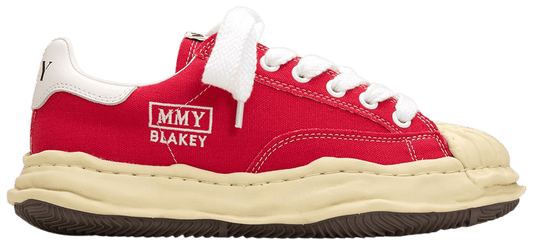 USED Maison Mihara Yasuhiro Blakey OG Sole Vintage Canvas Low 'Red'