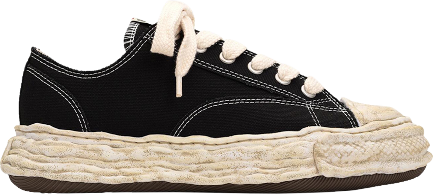 Maison Mihara Yasuhiro Peterson 23 OG Dyed Sole Canvas Low 'Black'