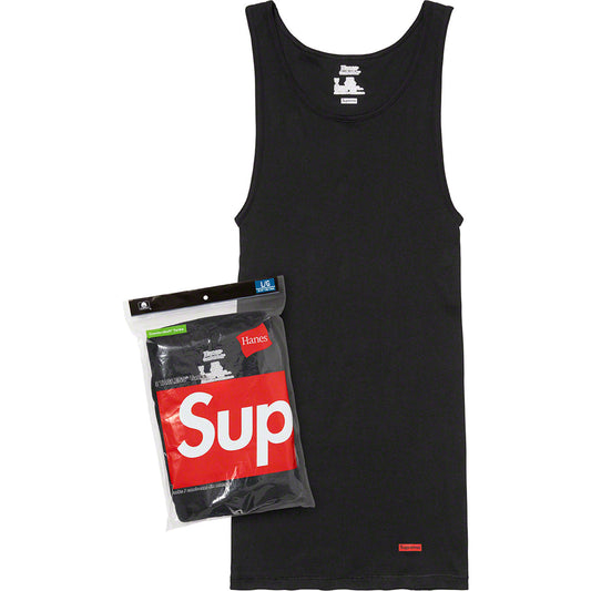Supreme Hanes Tagless Tank Black