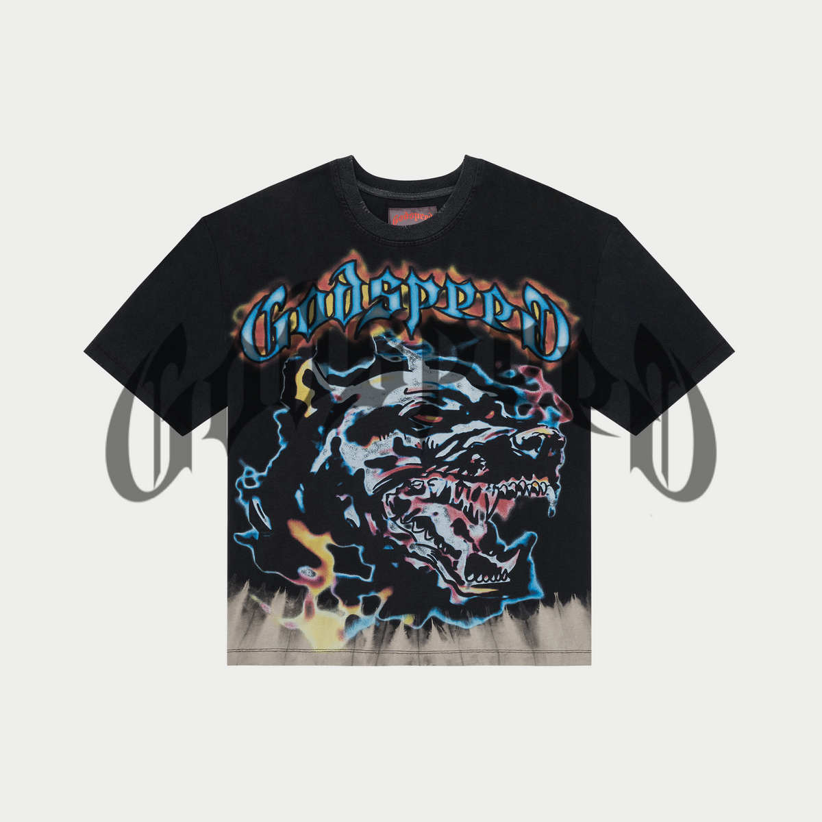 Godspeed Off The Leash Tee Black