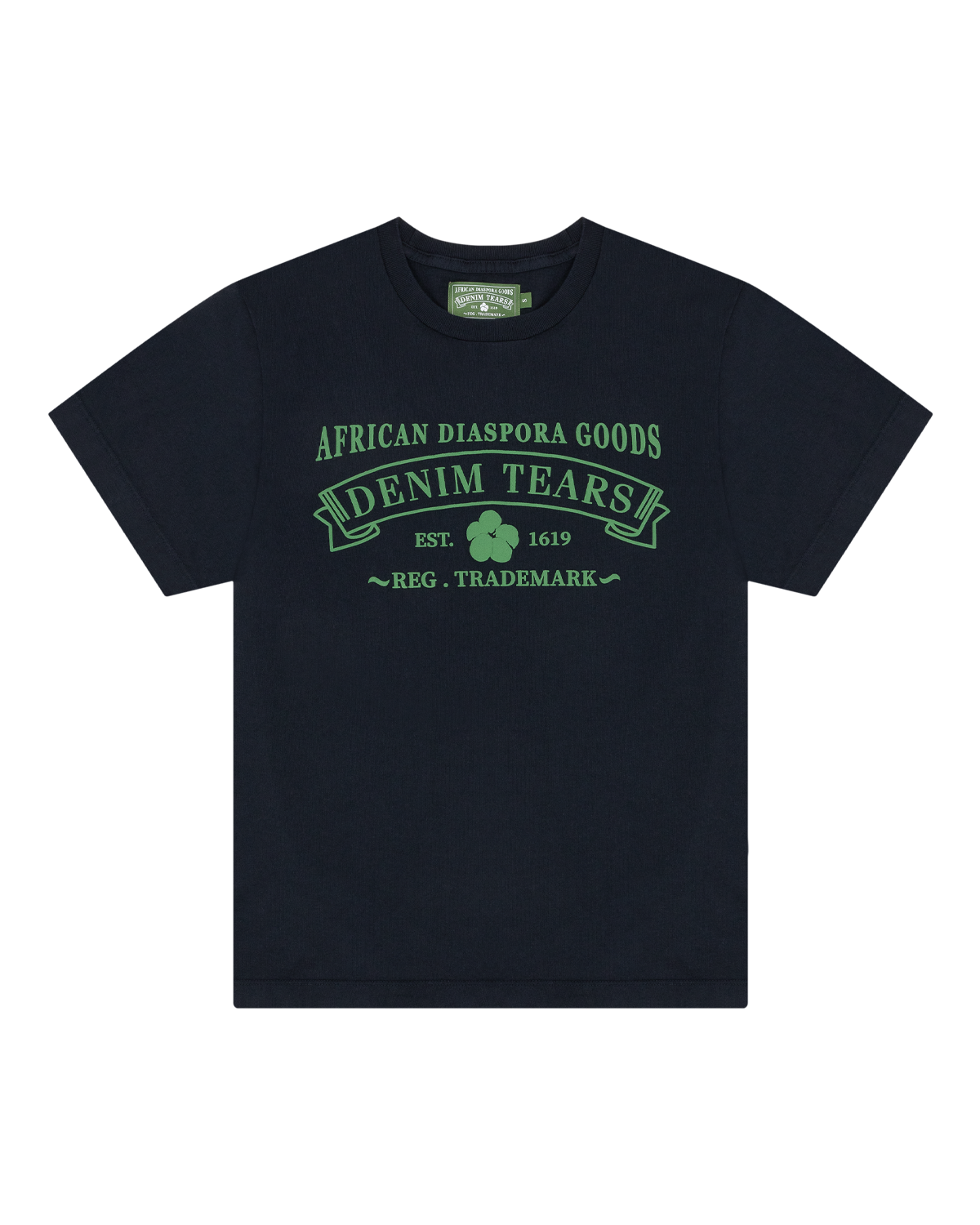 PROMO Denim Tears Trademark Tee Navy