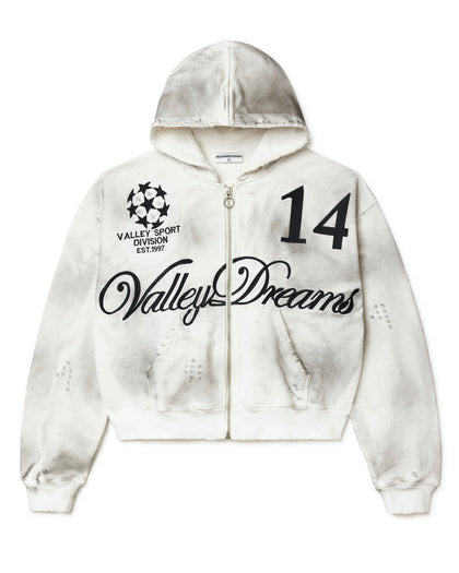 VALE OREO 14 ZIP UP HOODIE