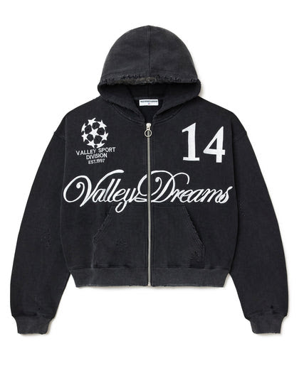 VALE MONO 14 ZIP UP HOODIE