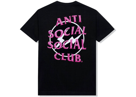Anti Social Social Club x Fragment Precious Petals Tee Black Pink
