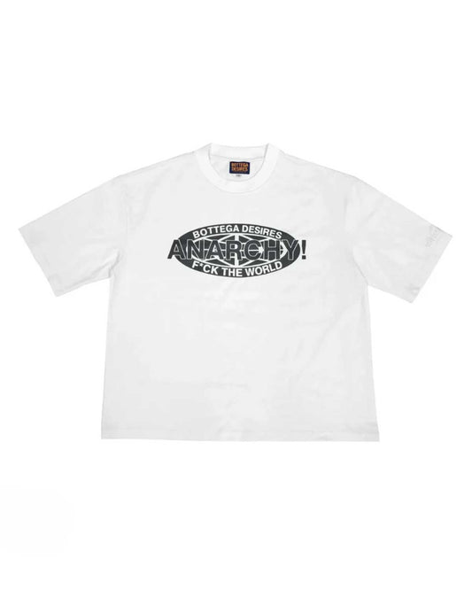 Bottega Desires Reconstructed Anarchy Tee White