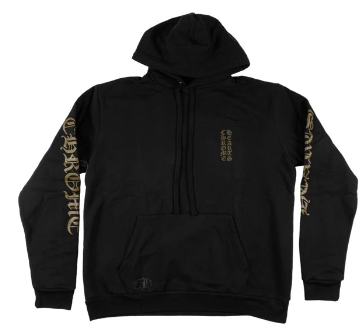 Chrome Hearts Vertical Logo Gold
