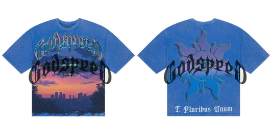 Godspeed U. A. P. Tee Royal Wash