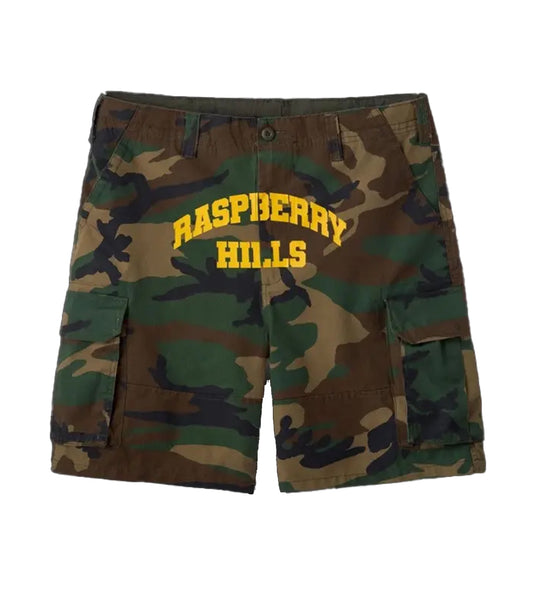 GV Gallery GV Gallery Camo Cargo Shorts Green