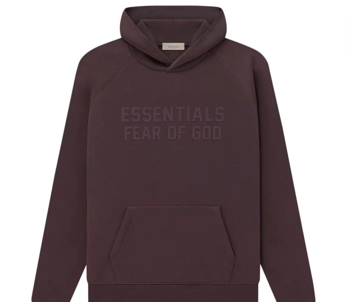 Fear of God Essentials Hoodie 'Plum'