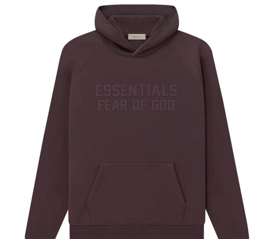 Fear of God Essentials Hoodie 'Plum'