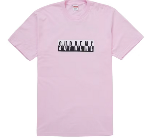 Supreme Split Tee (FW25) Light Pink