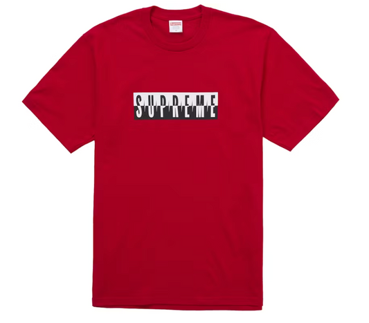 Supreme Split Tee (FW25) Red