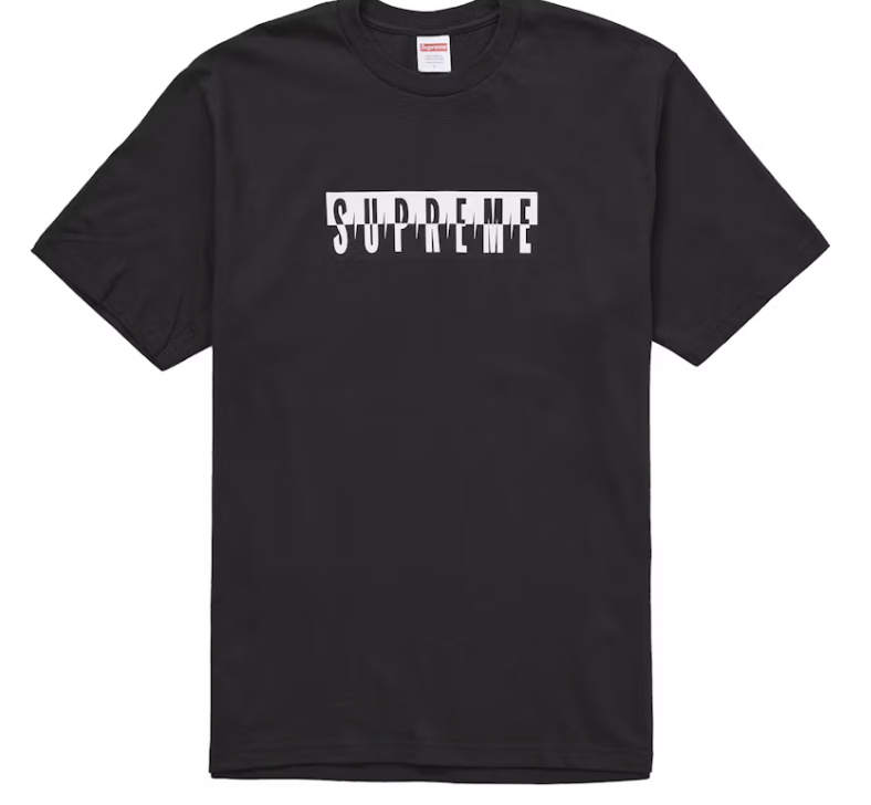 Supreme Split Tee (FW25) Black