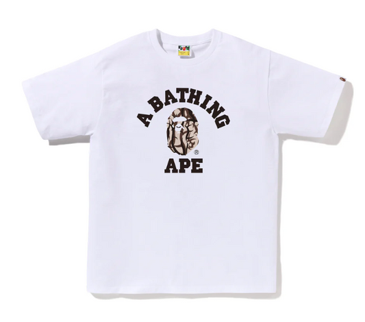 BAPE Trial Camo College T-shirt