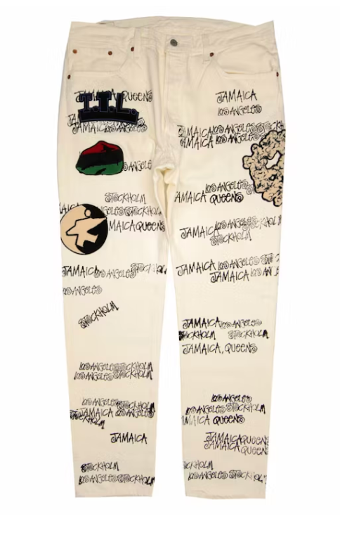 Stussy x Denim Tears x Our Legacy TTL 501 Jean White
