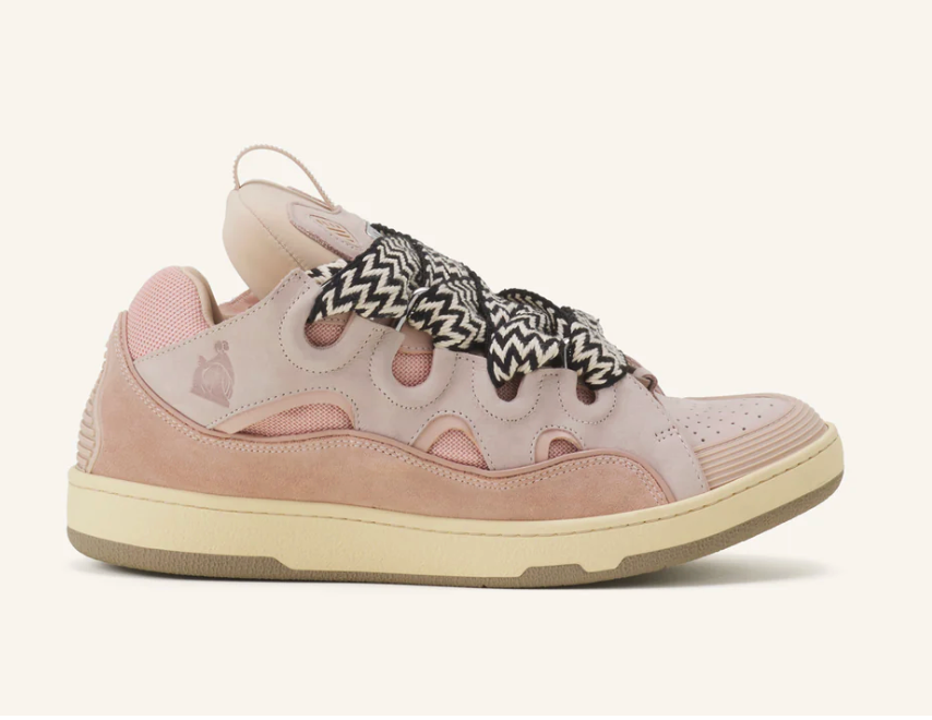 USED Lanvin Leather Curb Pink