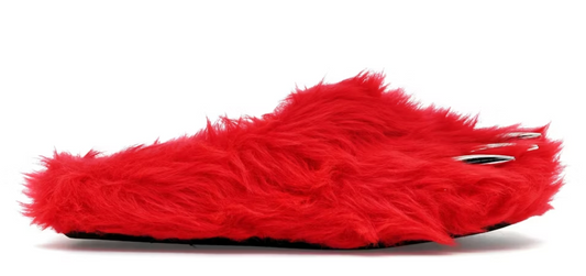 Bravest Studios Bear Claw Slipper Red