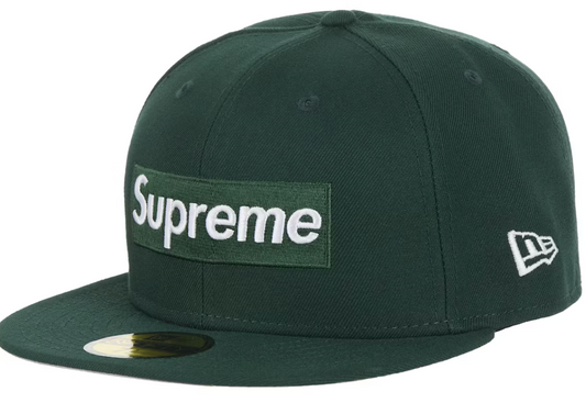 Supreme Shop Box Logo New Era 59Fifty Fitted Hat Green