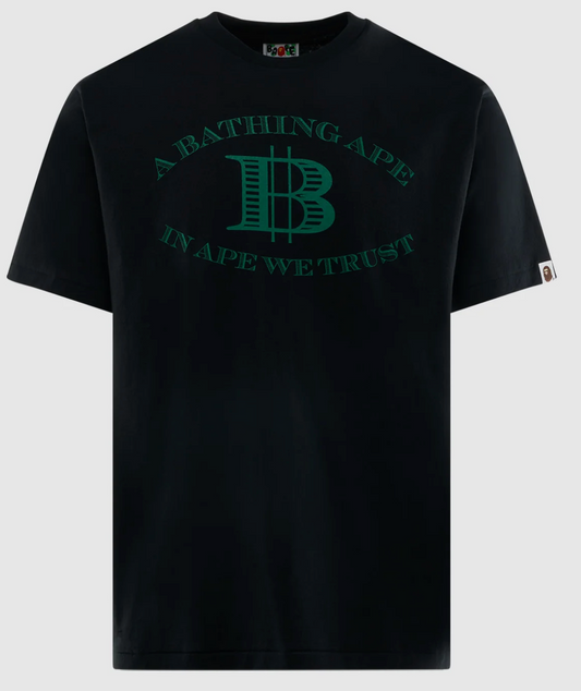 BAPE Black Money 'B' Logo T-shirt