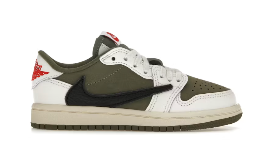 Jordan 1 Retro Low OG SP Travis Scott Medium Olive (PS)