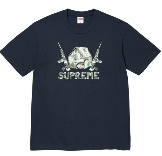 Supreme Origami Tee Navy