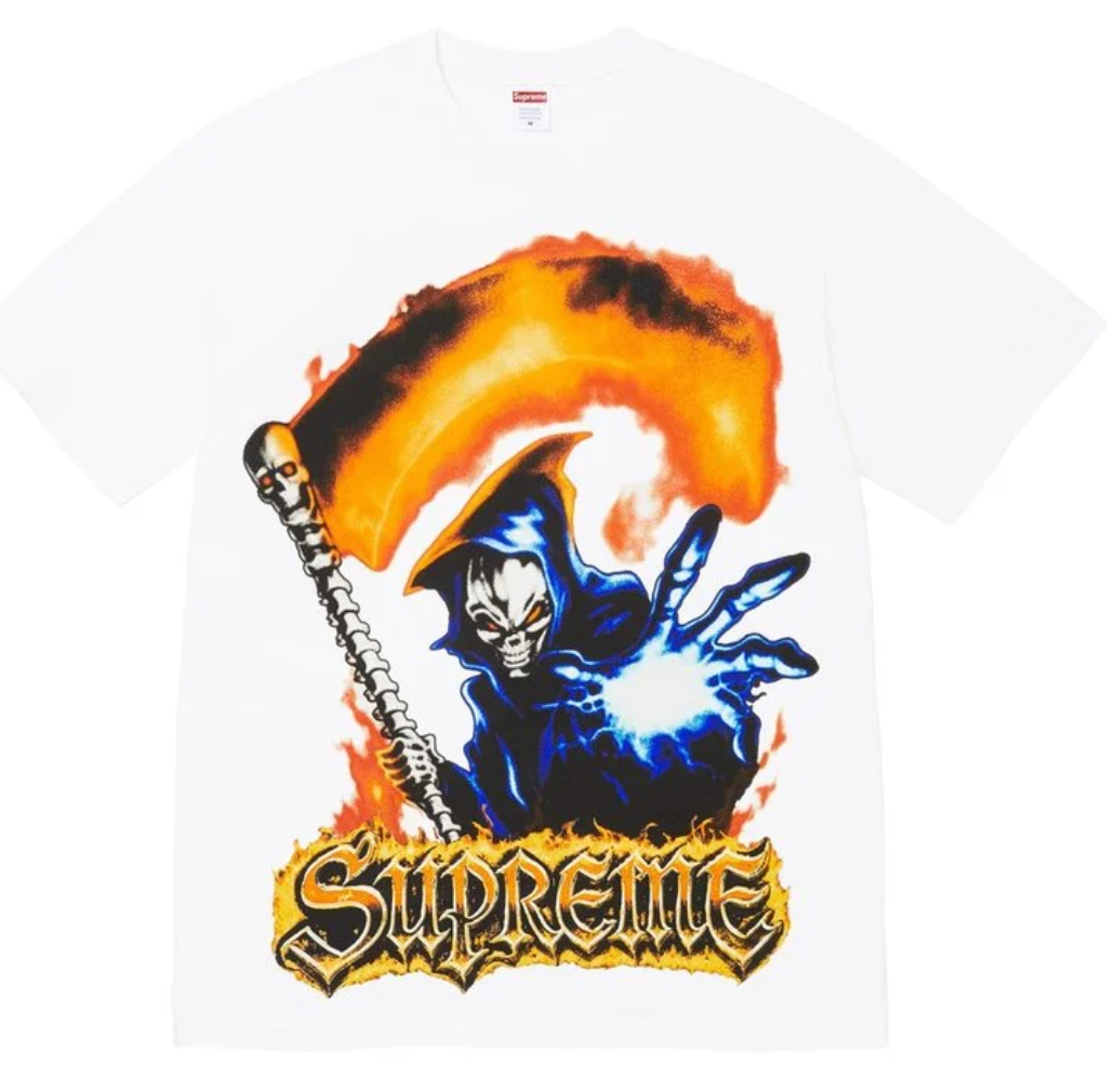 Supreme Grim Reaper Tee White