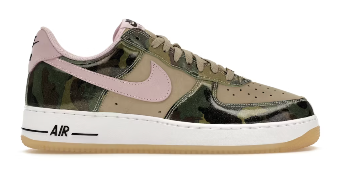 Nike Air Force 1 Low '07 LV8 Patent Camo Pink