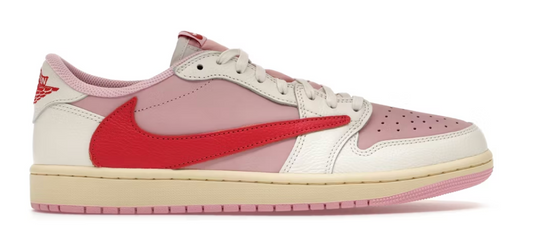 Jordan 1 Retro Low OG SP Travis Scott Sail Tropical Pink