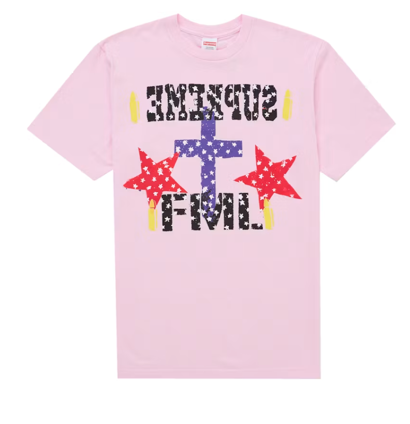Supreme FML Tee Light Pink