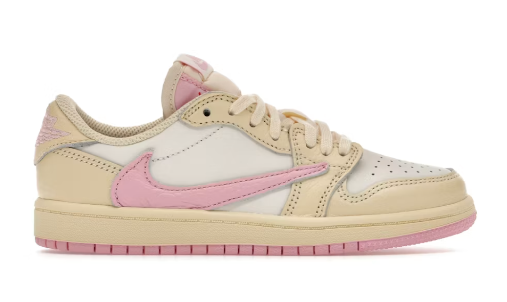 Jordan 1 Retro Low OG SP Travis Scott Shy Pink (PS)