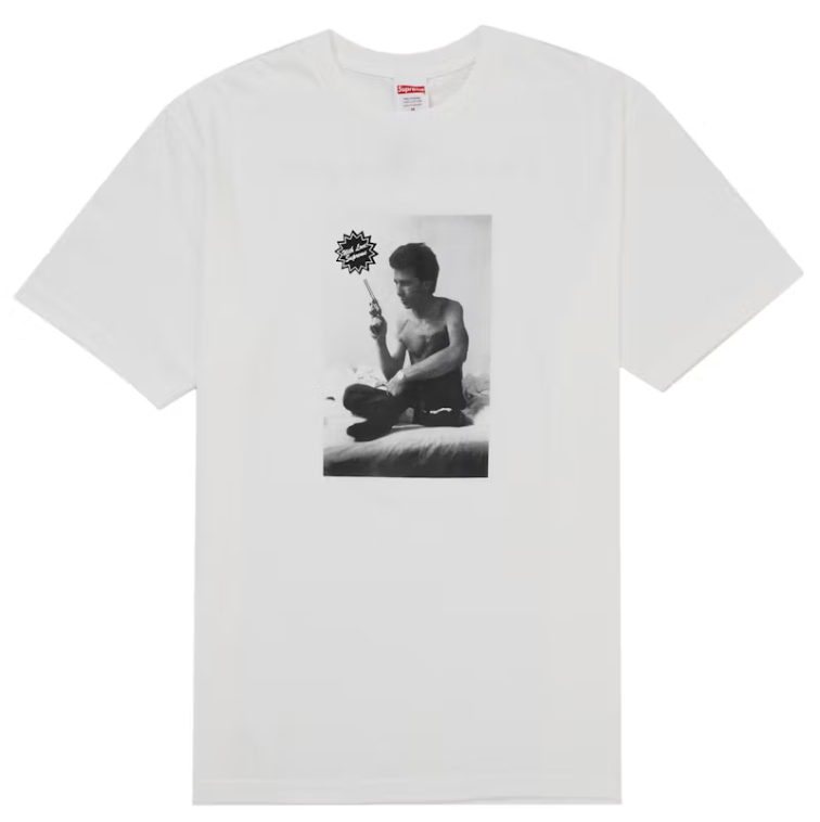 Supreme Larry Clark G*n Tee White