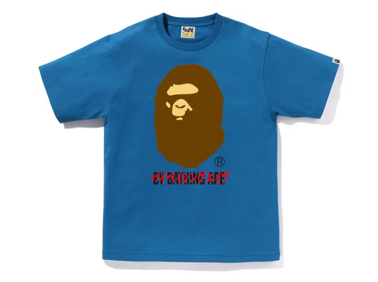BAPE Katakana By Bathing Ape Tee Blue