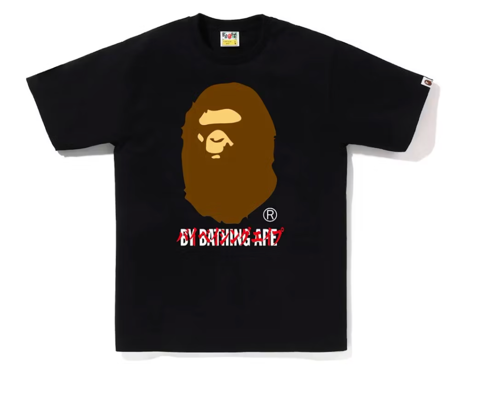 BAPE Katakana College Tee Tee Black
