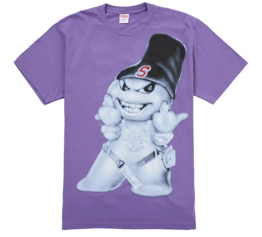 Supreme Snowman Tee Purple
