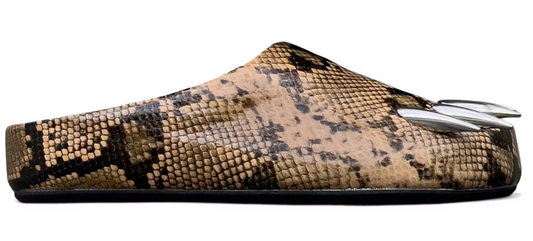 Bravest Studios Snake Claw Mule Tan